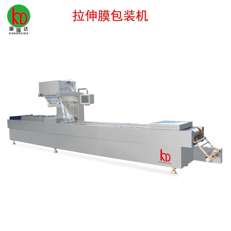 现货供应厂家直发全自动拉伸膜人参蜜片真空包装机鸭舌真空封口机
