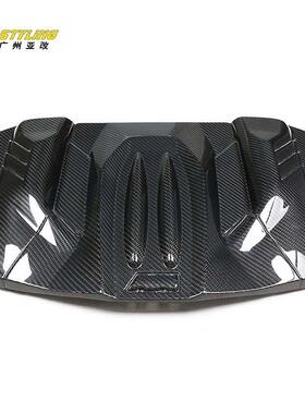爆款热销适用宝马F10M5/F06/F12/F13M6改装干式碳纤维发动机盖板