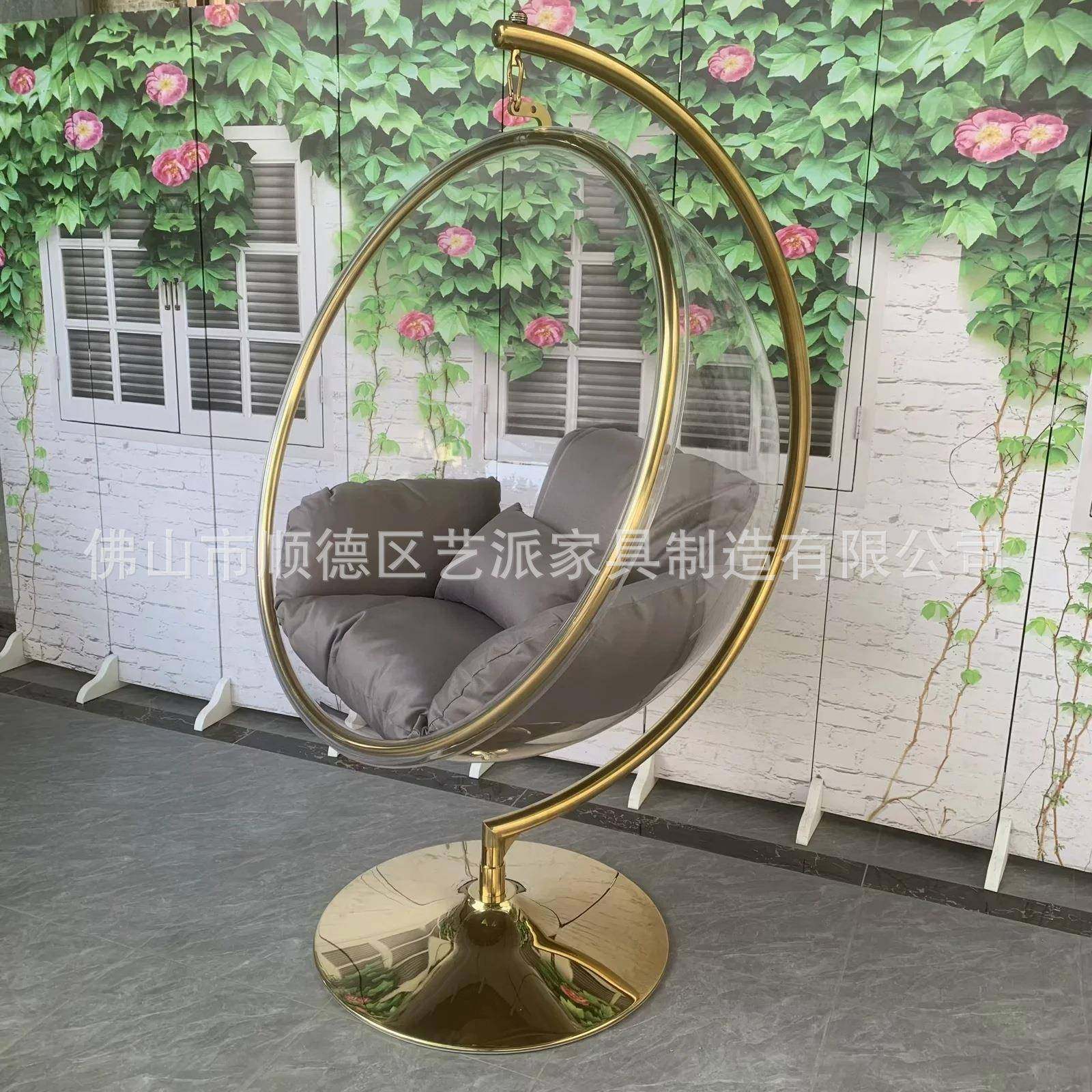 户外简约现代吊篮秋千悬挂休闲阳台绳编沙发编织鸟巢摇椅家具