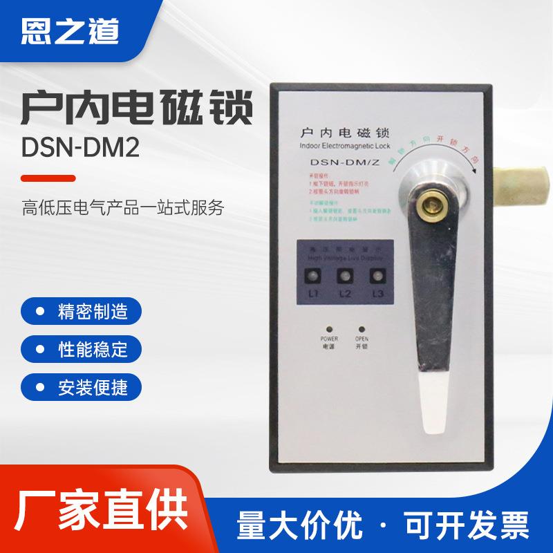 户内电磁锁dsn-dm2高压柜门锁左开右开交直流通用户内电磁锁