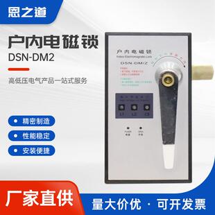 户内电磁锁dsn-dm2高压柜门锁左开右开交直流通用户内电磁锁