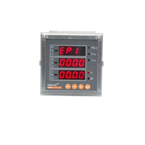 LED display three-phase pane energy meters PZ96-E3(4)