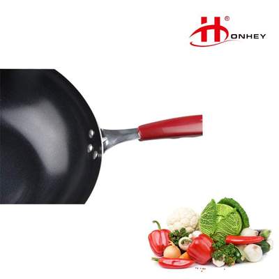 直销陶晶不粘炒锅 加厚铝合金32cm34cm组合盖锅无烟锅