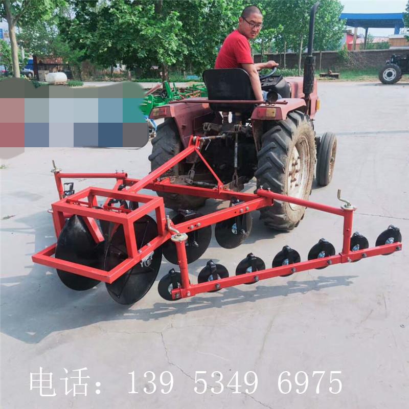 生产打埂平地机悬挂式筑埂机圆盘式起垄机扶背机有压辊垄形好