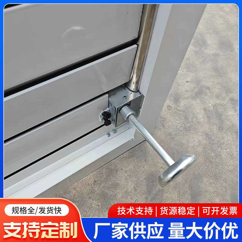 铝合金百叶窗通风口手动联动防雨百叶窗通风口密封型铝合金百叶窗
