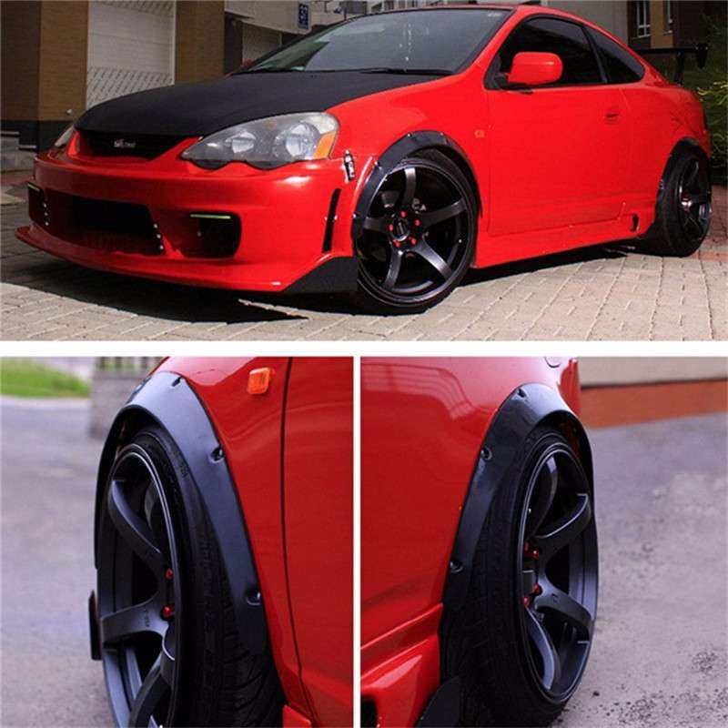 汽车通用改装宽体轮眉轿车SUV越野车加宽装饰挡泥板轮眉