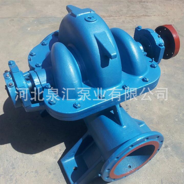 销售大流量柴油机双吸泵蜗壳式中开泵12SH-9A中开清水泵