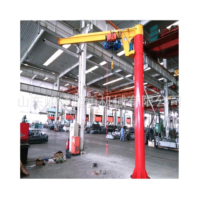 制造5吨旋臂起重机3t立柱式旋转悬臂吊2t平衡单臂吊1t
