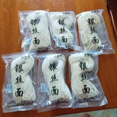 全面优特产苏式银丝面半干鲜面碱水面细面条龙须面非油炸独立装