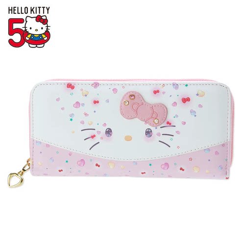HelloKitty凯蒂猫50周年纪念版钱包可爱卡包零钱短款钱包