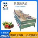 净菜加工漂烫线 商用预制菜果蔬气泡清洗机 推荐 臭氧消毒洗菜机