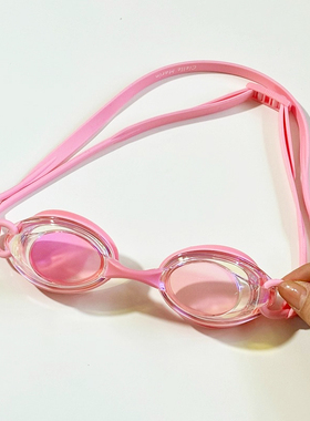 ciellemarin喜马林高清手搓防雾防刮花纯色专业近视比赛竞速泳镜