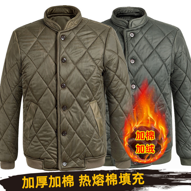 劳保加厚加棉加绒棉衣冬季