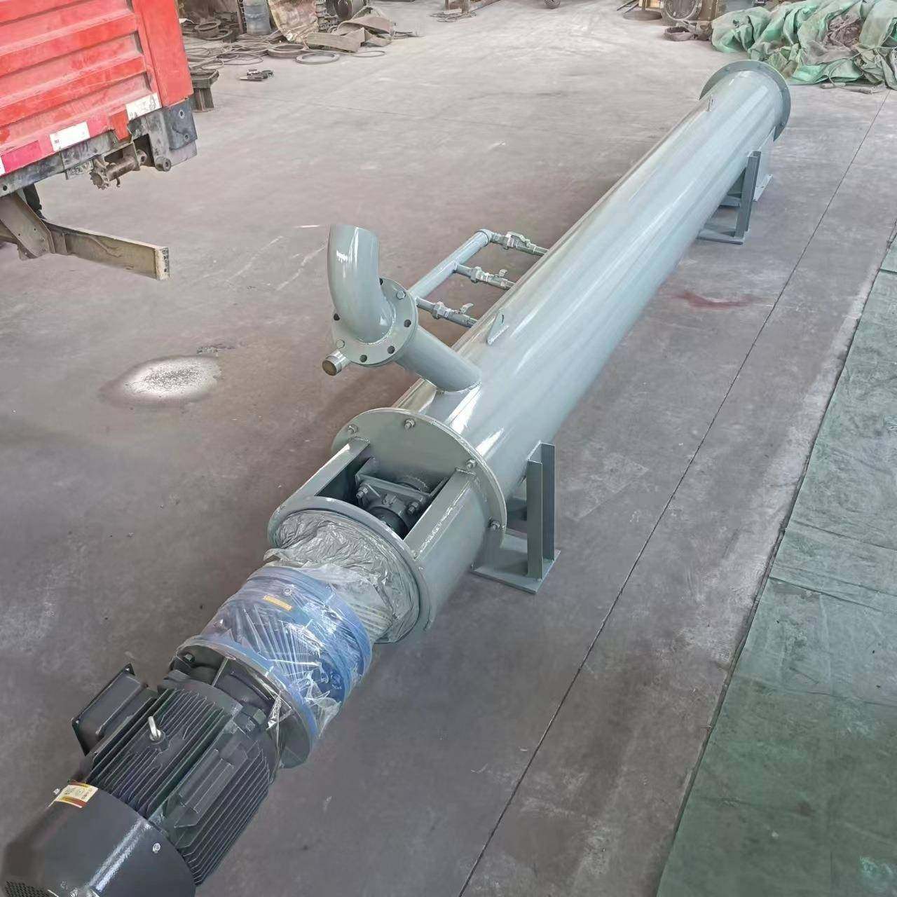 螺旋输送机带加湿系统∪型碳钢绞龙上料机管式煤灰螺旋运输给料机,搬运/仓储/物流设备,输送机,淘宝优惠券,粉丝福利购,淘宝优惠卷