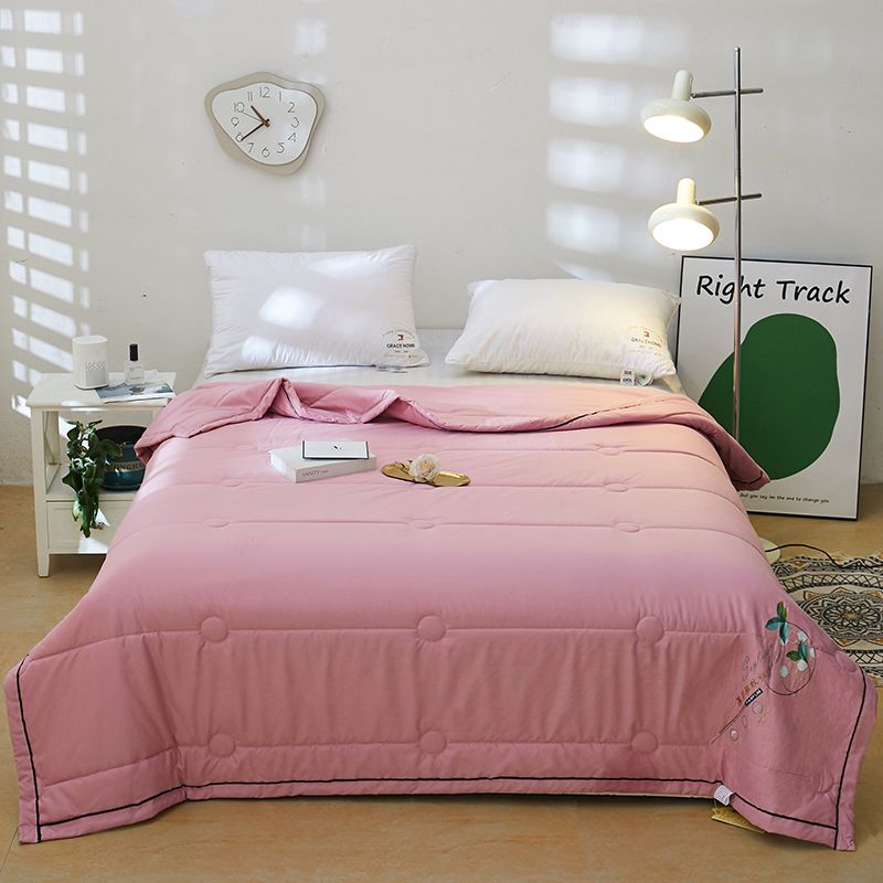 驱蚊夏凉被夏被单人夏天棉被褥空调被薄荷春秋被芯化纤被夏季被子