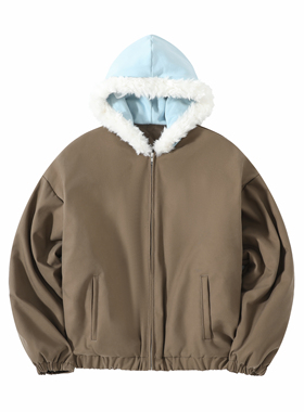 YS MERCH 爱斯基摩拉链棉服