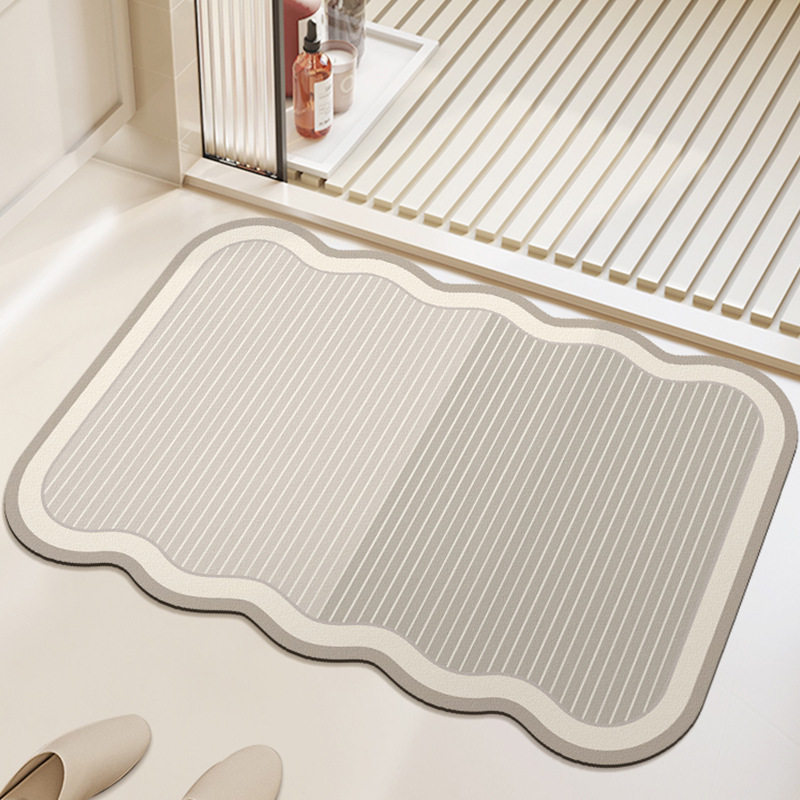 侘寂风卫生间门口吸水速干硅藻泥地垫浴室防滑地垫家用好打理脚垫,家庭/个人清洁工具,地垫,淘宝优惠券,粉丝福利购,淘宝优惠卷