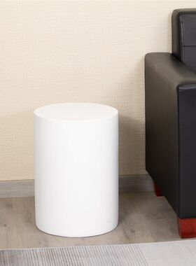 简约商务休闲小圆凳子家用客厅沙发边几茶几凳网红方凳办公室板凳