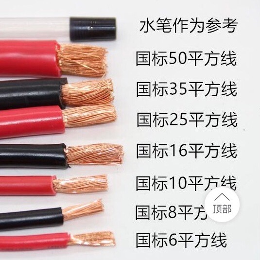国标铜芯软线软铜线电缆线加粗纯铜电线6 8 10 16 25 35 50平方