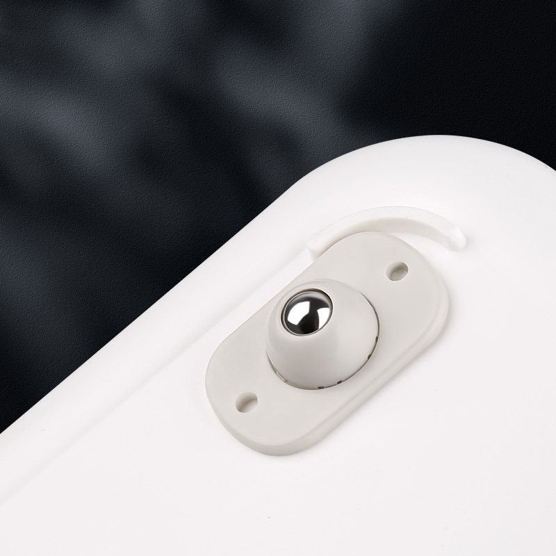 静音万向小滑轮免打孔可粘贴推车置物架滚轮迷你收纳箱床底部轮子