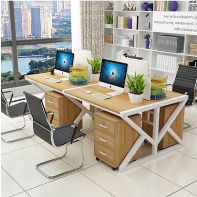 办公桌椅组合员工位四人位卡位双人四人六人职员桌办公室电脑桌子