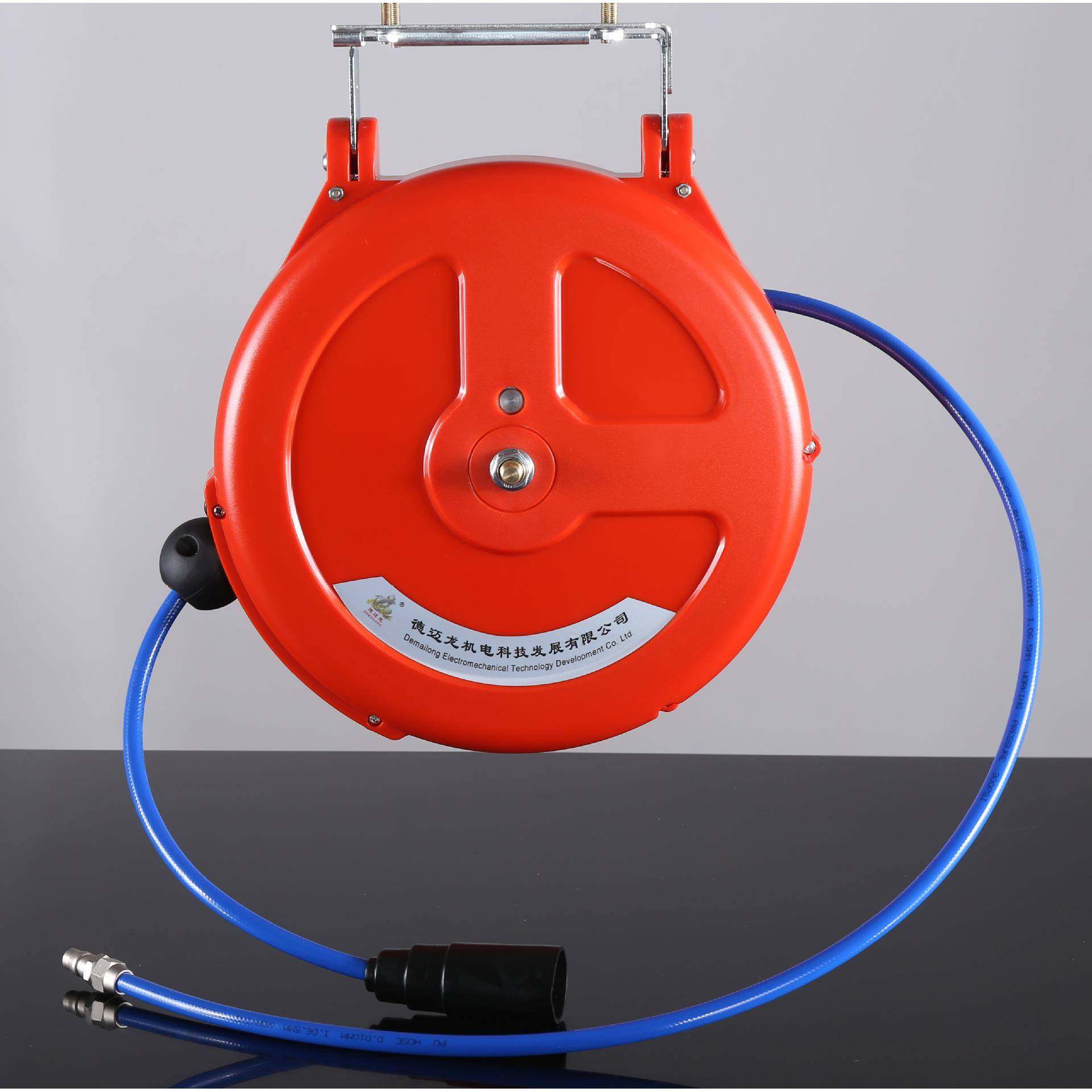 气鼓自动伸缩卷管器工业工厂气动工具水鼓电鼓汽修水管气管收管器