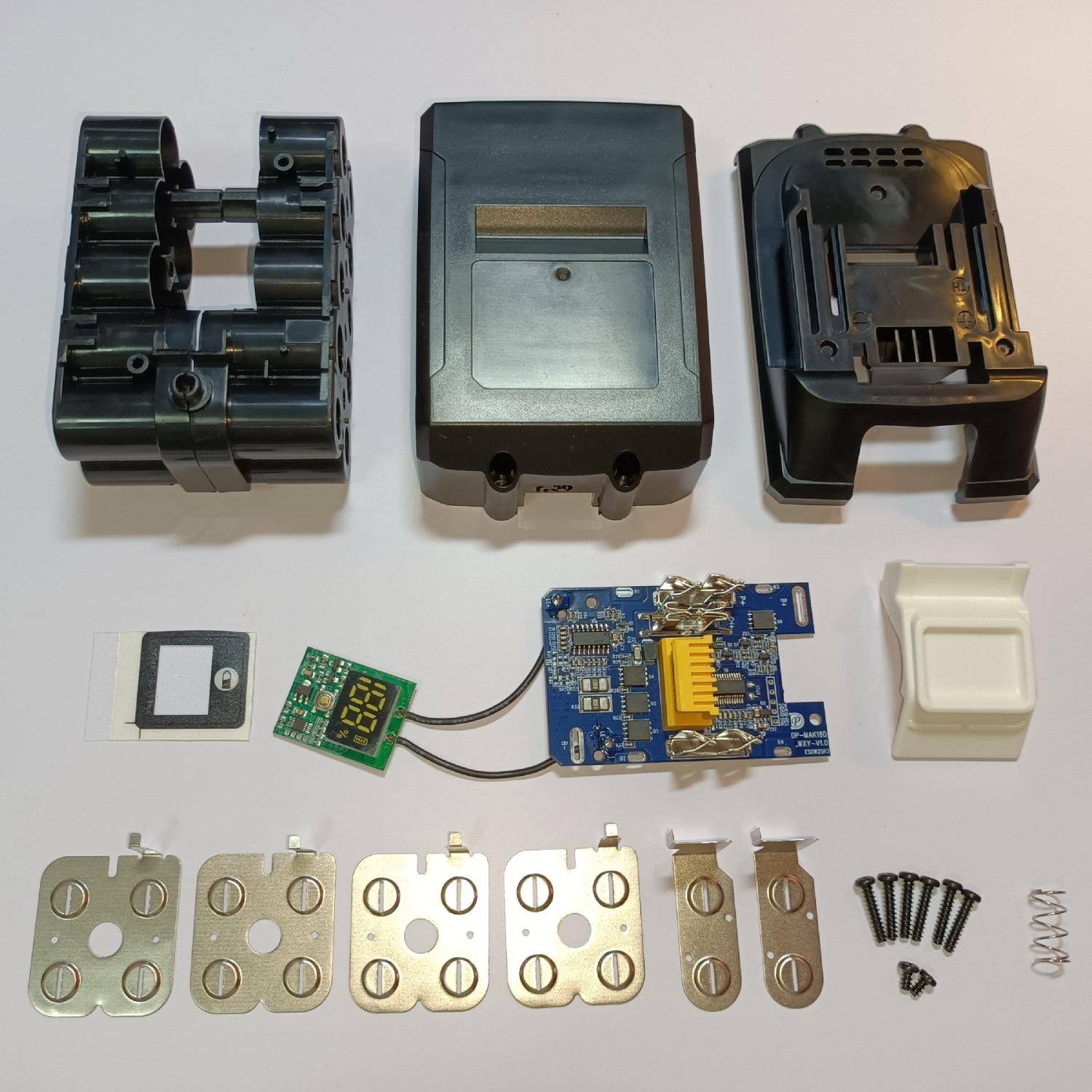 替代Mak牧田18V工具电池套料10芯BL1860B18650大板款数码款