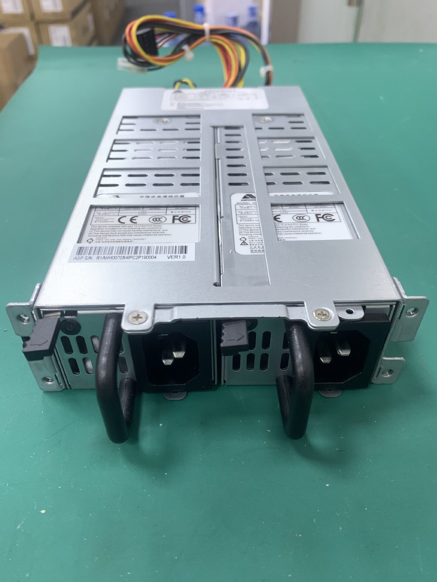 欧陆通R1A-HH0070 1U 70W冗余电源 工业电源 服务器电源 网安电源