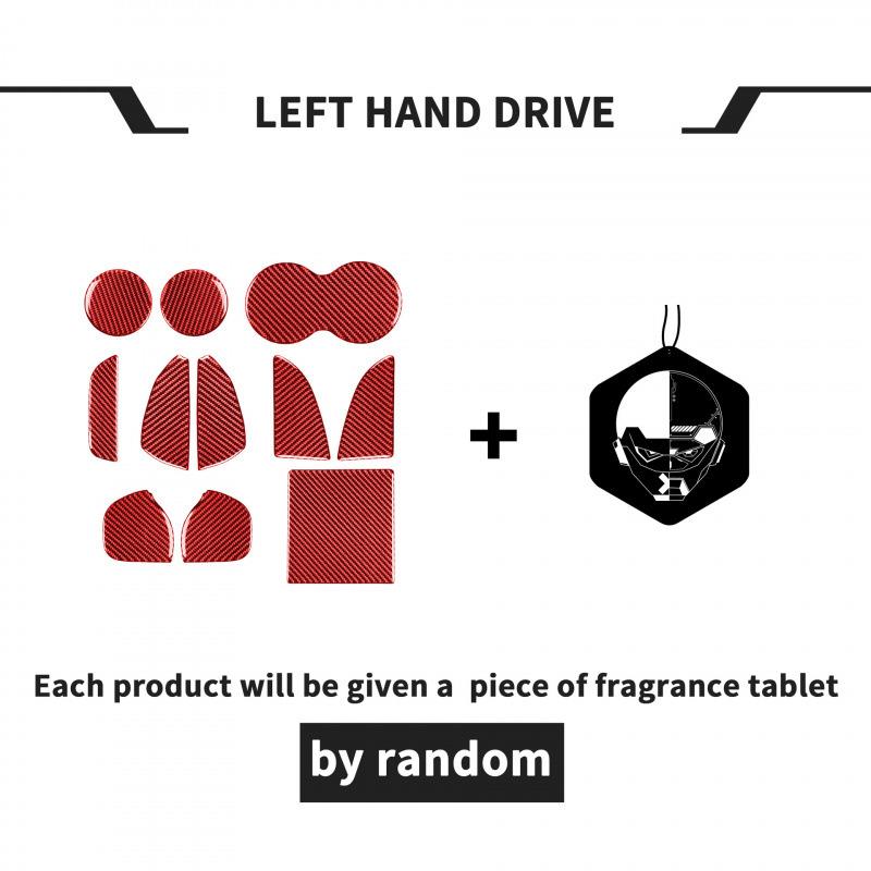 适用于道奇挑战者Challenge碳纤维内饰改装车门门槽垫装饰贴配件