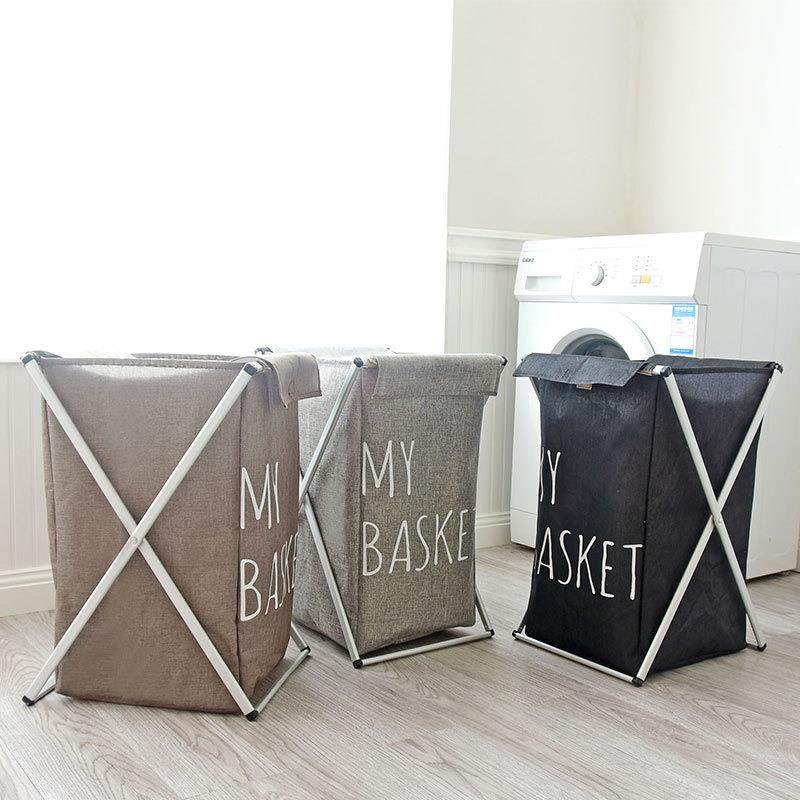多功能铝架脏衣篮浴室置物筐布艺垃圾袋防水仿麻收纳袋0952,鲜花速递/花卉仿真/绿植园艺,割草机/草坪机,淘宝优惠券,粉丝福利购,淘宝优惠卷