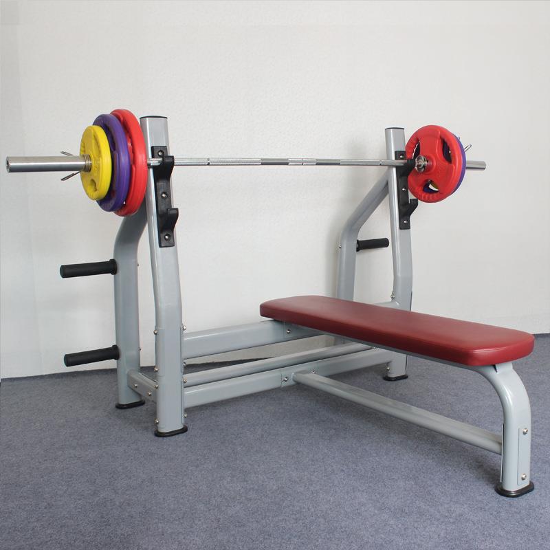 平躺举重床平卧推架力量型训练器杠铃架家用健身器材推胸训练器