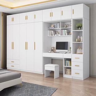 衣柜家用卧室简约现代小户型储物柜带梳妆台收纳柜大衣橱儿童衣柜