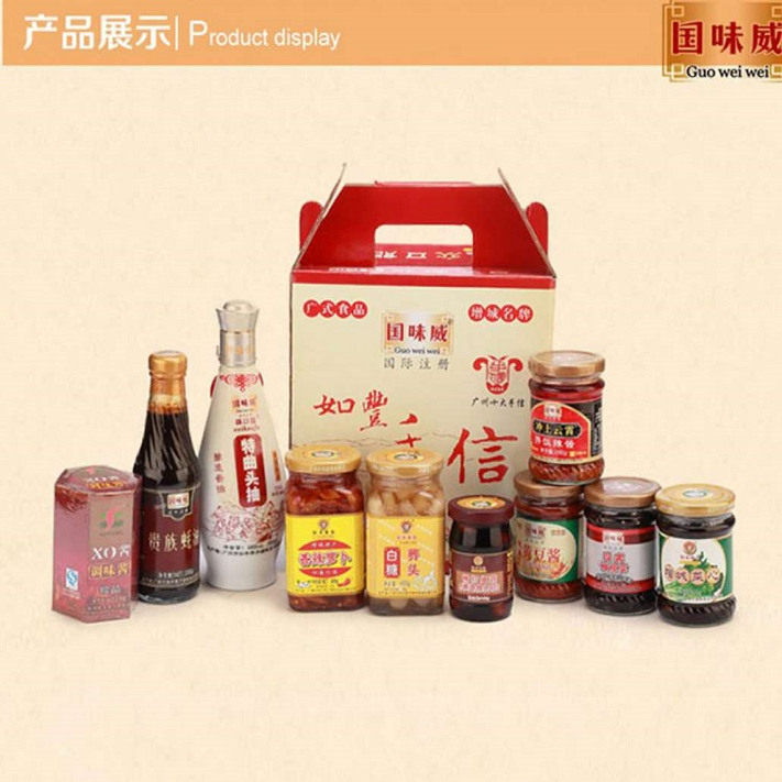 增城特产如丰国味威调味品调味料酱料10件套手信礼盒装