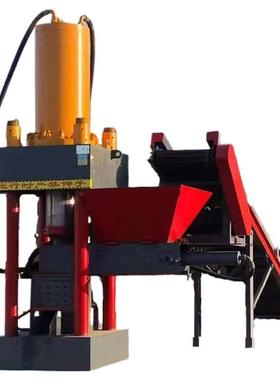 630吨高密度金属屑压饼机 铁屑钢渣金属屑饼机价格