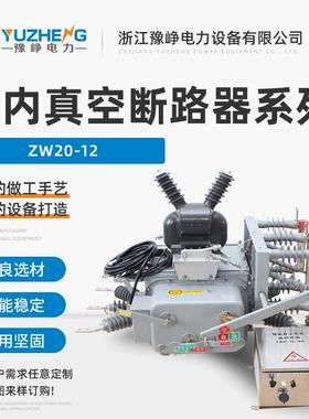 ZW20-12-630A-20KA 10KV户外高压真空断路器 高压智能柱上开关