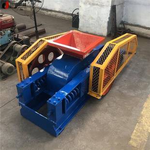 石料擠壓式 2PG750×700對(duì)輥破 煤炭對(duì)輥式 破碎機(jī) 粉碎機(jī)