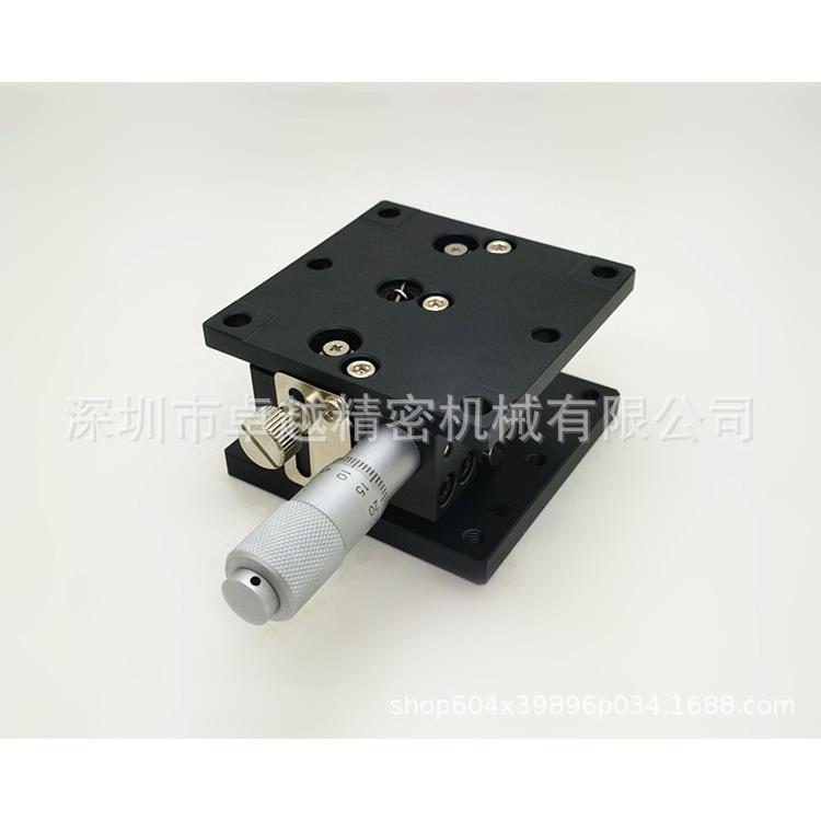 Z轴60*60LZ60垂直升降交叉导轨微调平台LZ60-L位移平台微调架