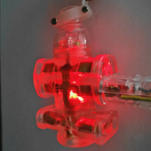 不带线透明防摔橡胶地拖插座接线板大字木字型10 16A大功率带灯