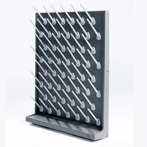 实验室PP滴水架单面52/27棒可调架烧杯试管器皿滤水晾水沥干燥架