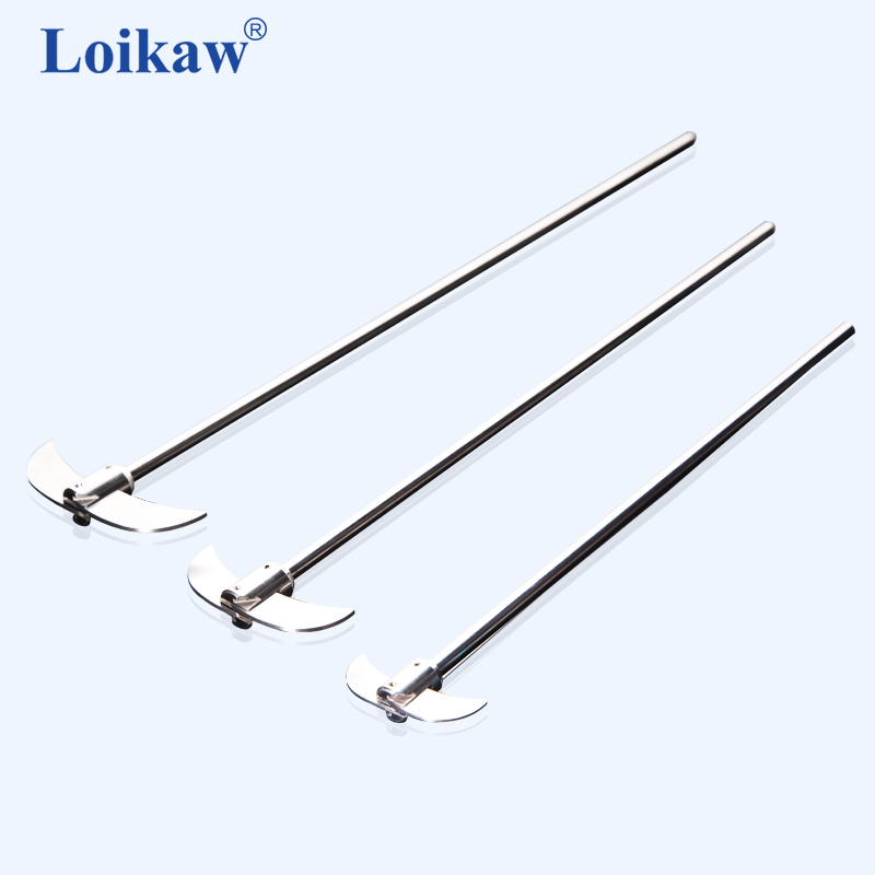 304优质不锈钢实验室月牙型搅拌桨 不锈钢搅拌桨搅拌机分散桨叶烧