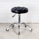 升降凳圆凳美容凳 旋转美甲滑轮大工凳理发店椅子美容院专用 包邮