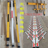 道闸杆栅栏杆小区拦车门禁杆一车一杆伸缩杆八角直杆栅栏配件竖杆