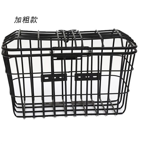 电动车前车篮自行车筐超大车筐车篓后菜篮子置物送快餐内胆放书包