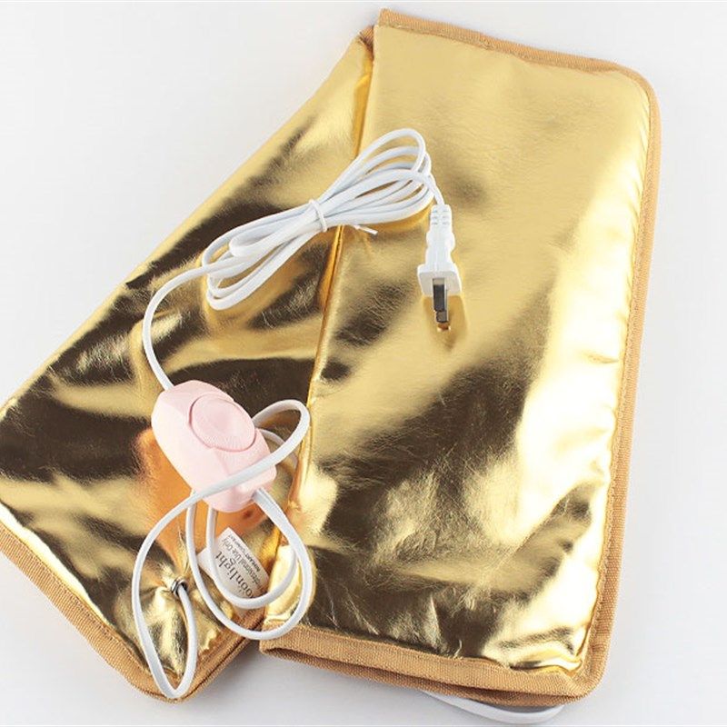 手部护理套装金色托玛琳电热加热手套护手套蜡疗手膜手部保养手套