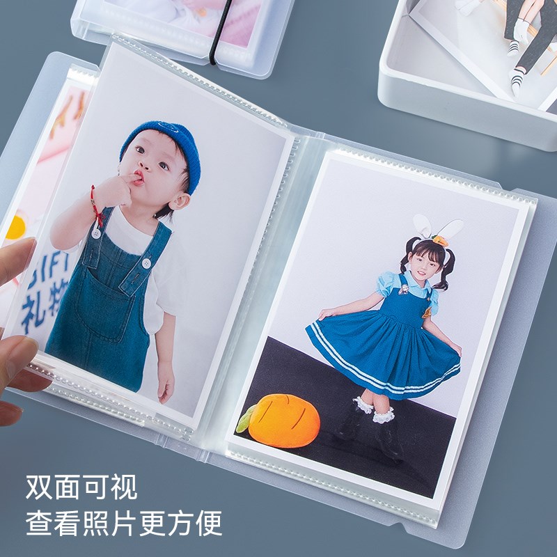 拍立得相册3/4/5/6寸明信片照片相册本册收纳本追星小卡爱豆专辑