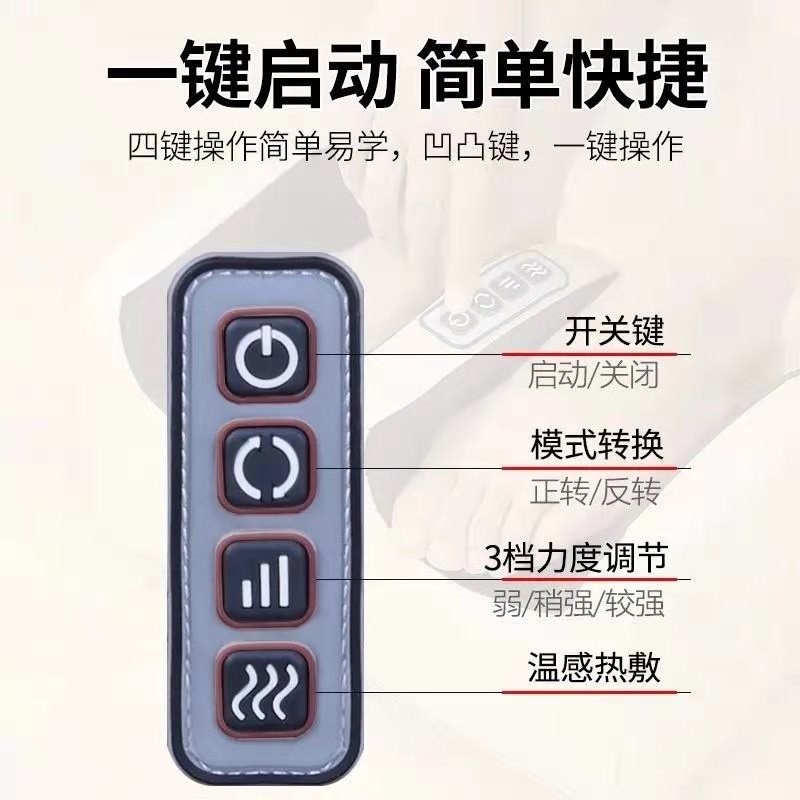 足疗机全自动足底按摩器家用腿足部脚底按摩捏脚神器小腿肌肉揉捏