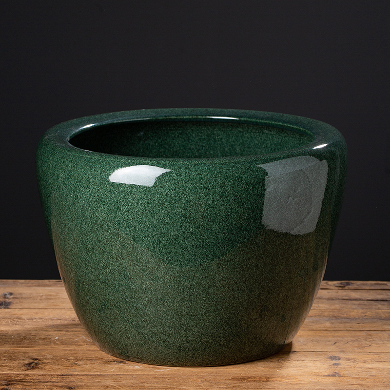 景德镇陶瓷大缸庭院荷花睡莲缸特大号种树花盆客厅阳台金鱼乌龟缸