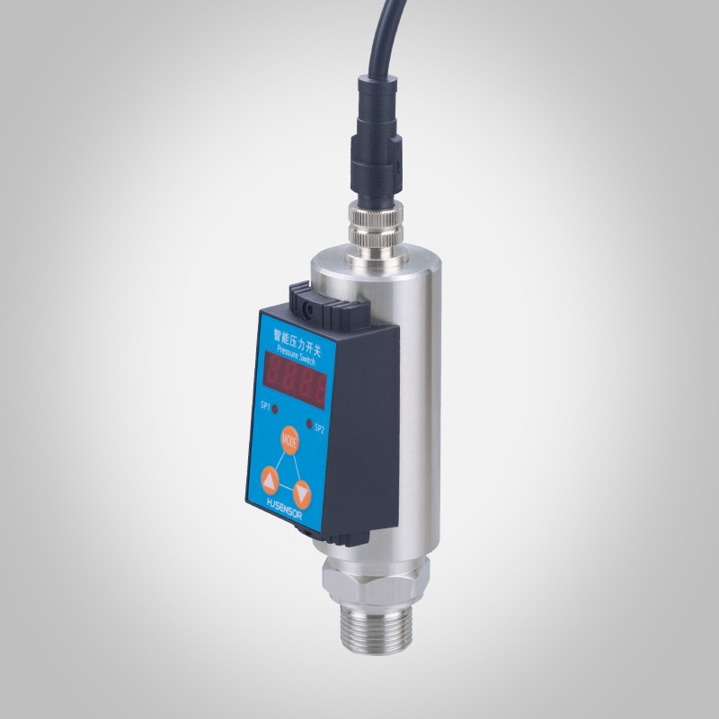 智能数显电子压力开关控制器 水泵恒压供水管道 可调式消防继电器