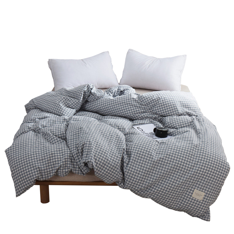 日式纯棉被套单件2米x2.3米水洗棉被罩全棉200*230cm被芯套子被单