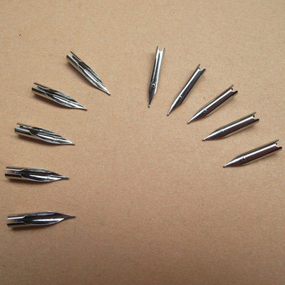 【10个】【20个】钢笔笔尖钢笔头 暗尖包尖美工尖038mm/05笔尖